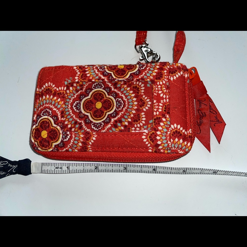 Vera Bradley wristlet in paprika